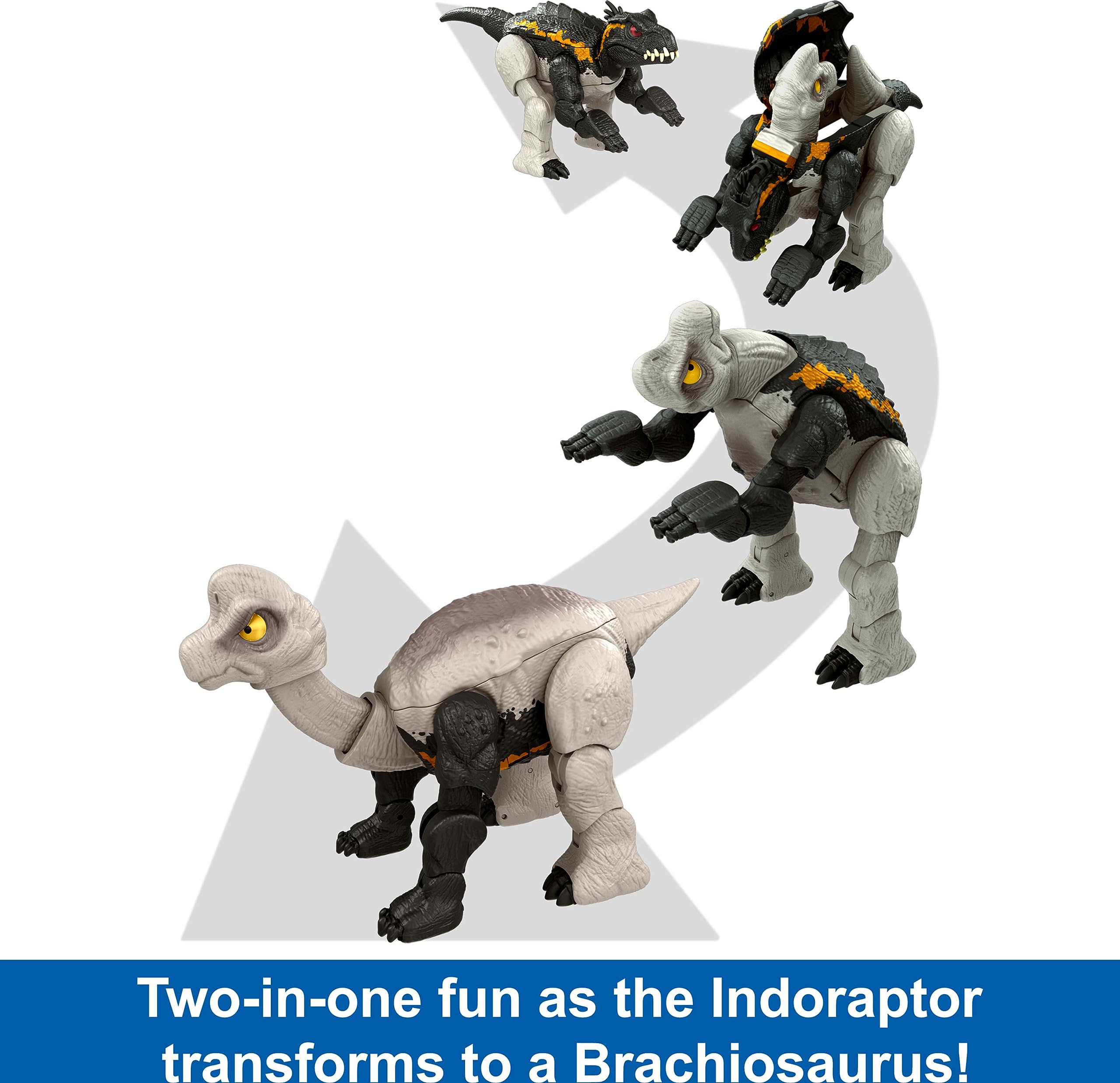 Foto 4 pulgar | Figura De Acción De Dinosaurio Mattel Jurassic World Fierce Changers - Venta Internacional.