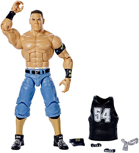 Foto 3 pulgar | Figura de John Cena de Élite WWE Defining Moments - Venta Internacional