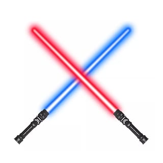 Foto 1 | Espada Star War Espadas Láser Telescópicoled Con Música 2pcs