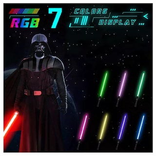Foto 3 | Espada Star War Espadas Láser Telescópicoled Con Música 2pcs