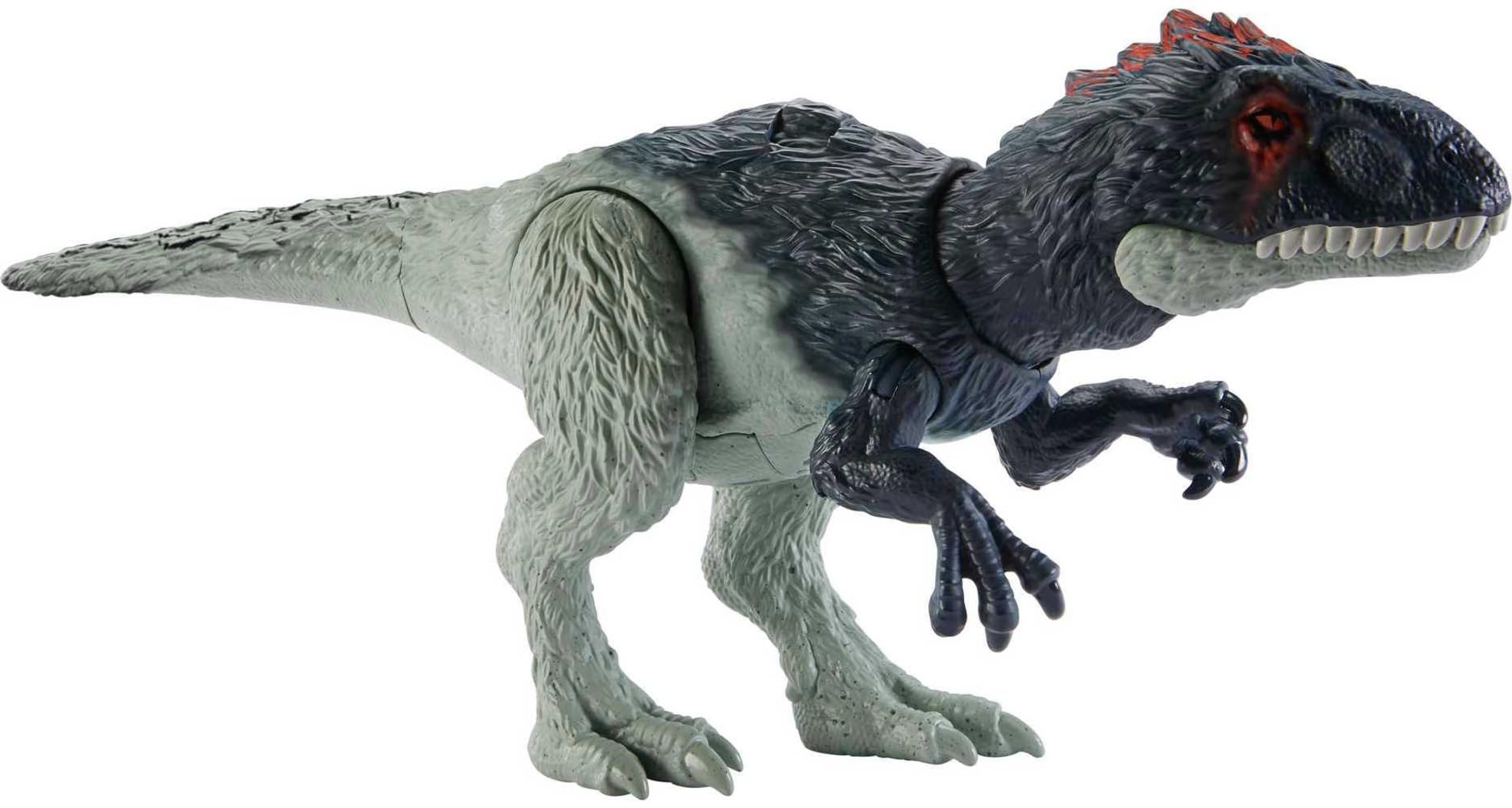 Foto 2 pulgar | Juguete De Dinosaurio Mattel Jurassic World Wild Roar Eocarcharia - Venta Internacional.