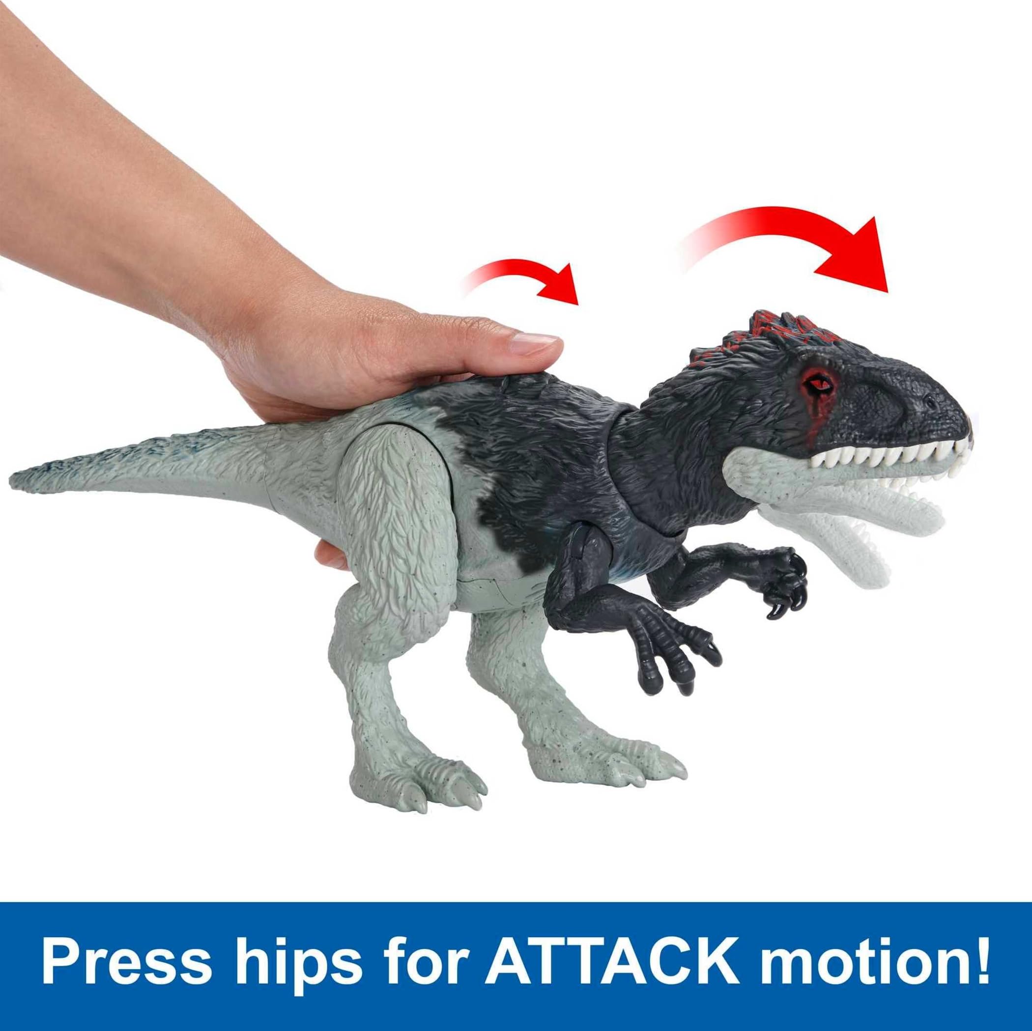 Foto 4 pulgar | Juguete De Dinosaurio Mattel Jurassic World Wild Roar Eocarcharia - Venta Internacional.