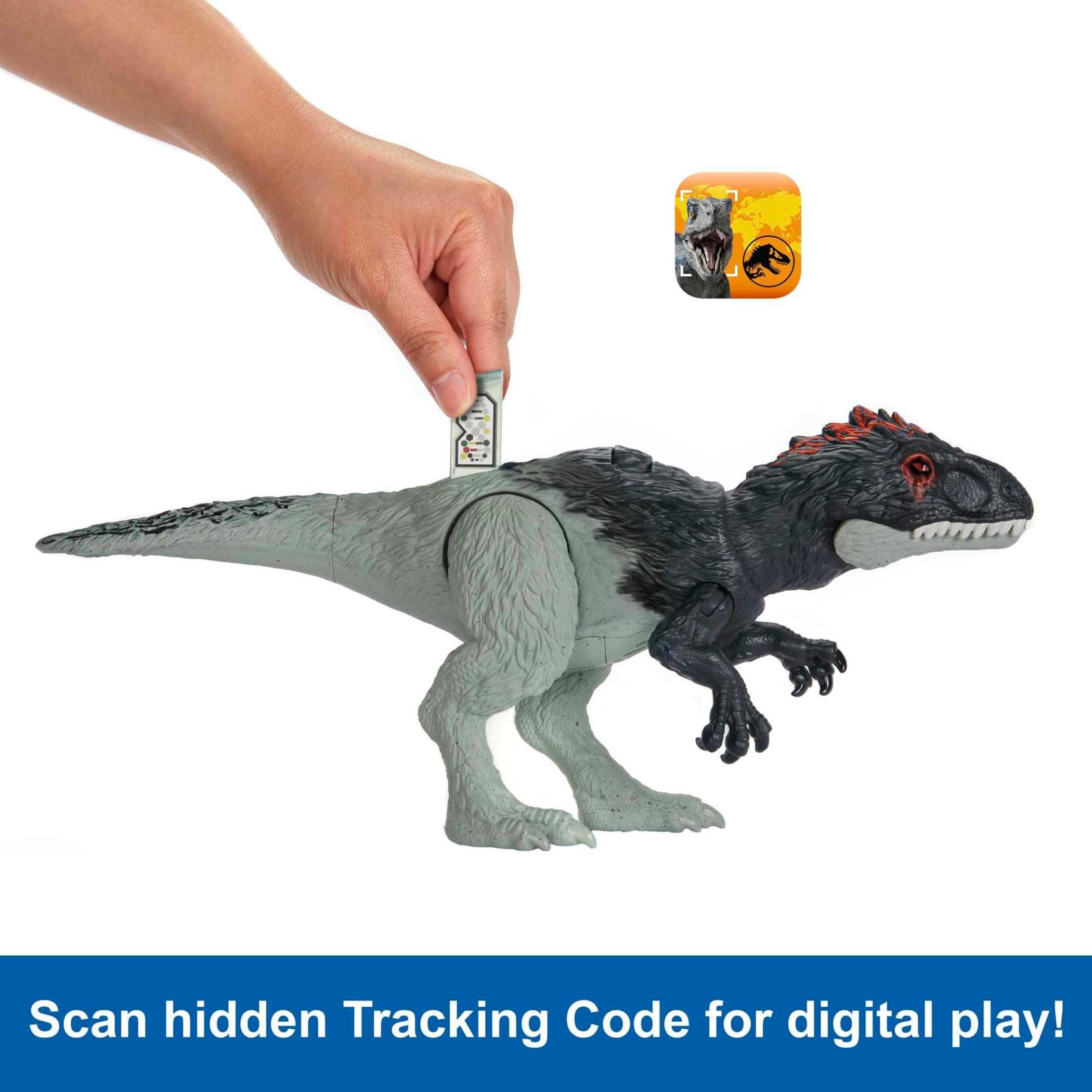 Foto 6 pulgar | Juguete De Dinosaurio Mattel Jurassic World Wild Roar Eocarcharia - Venta Internacional.