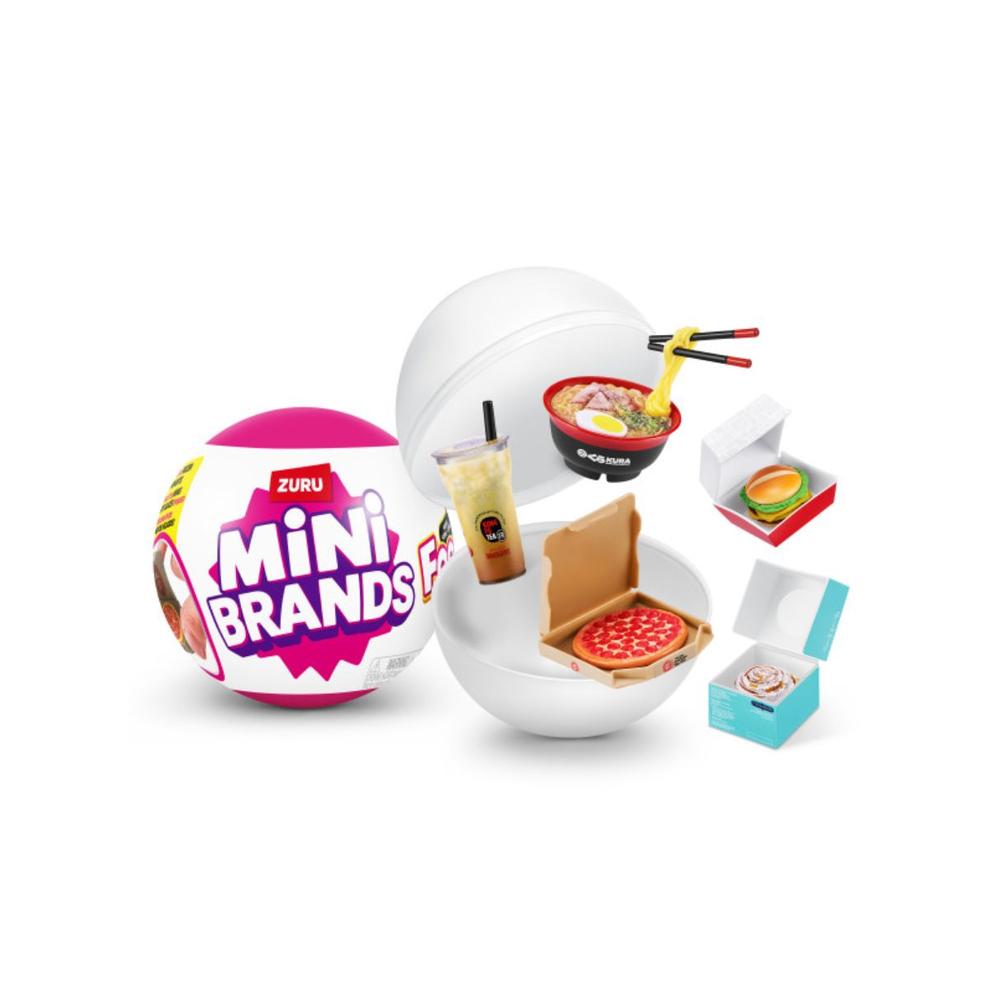 Juguete Miniatura Zuru Minibrands Foodie 5 Sorpresas Series 2