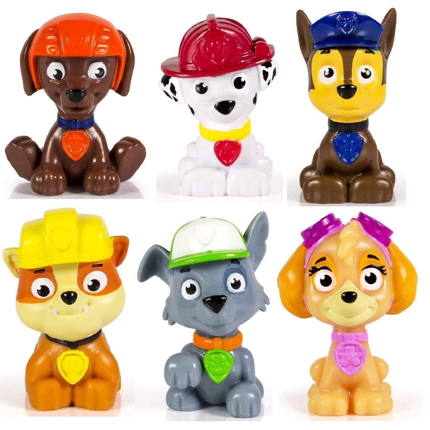 Set De Figuras Paw Patrol Spin Master 6 Piezas - Venta Internacional.