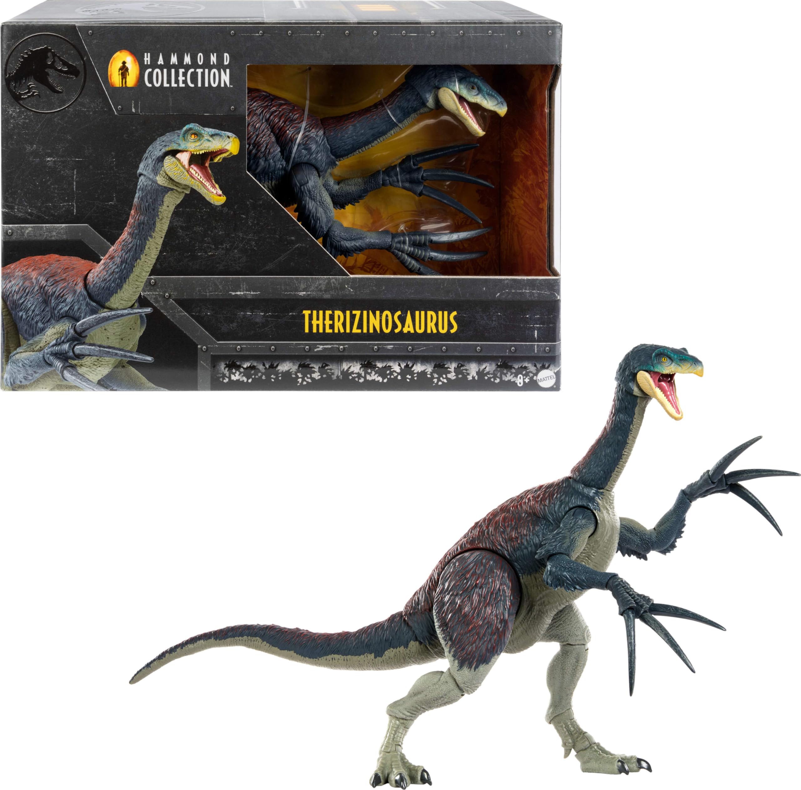 Figura De Acción Mattel Jurassic World Dominion Therizinosaurus - Venta Internacional.