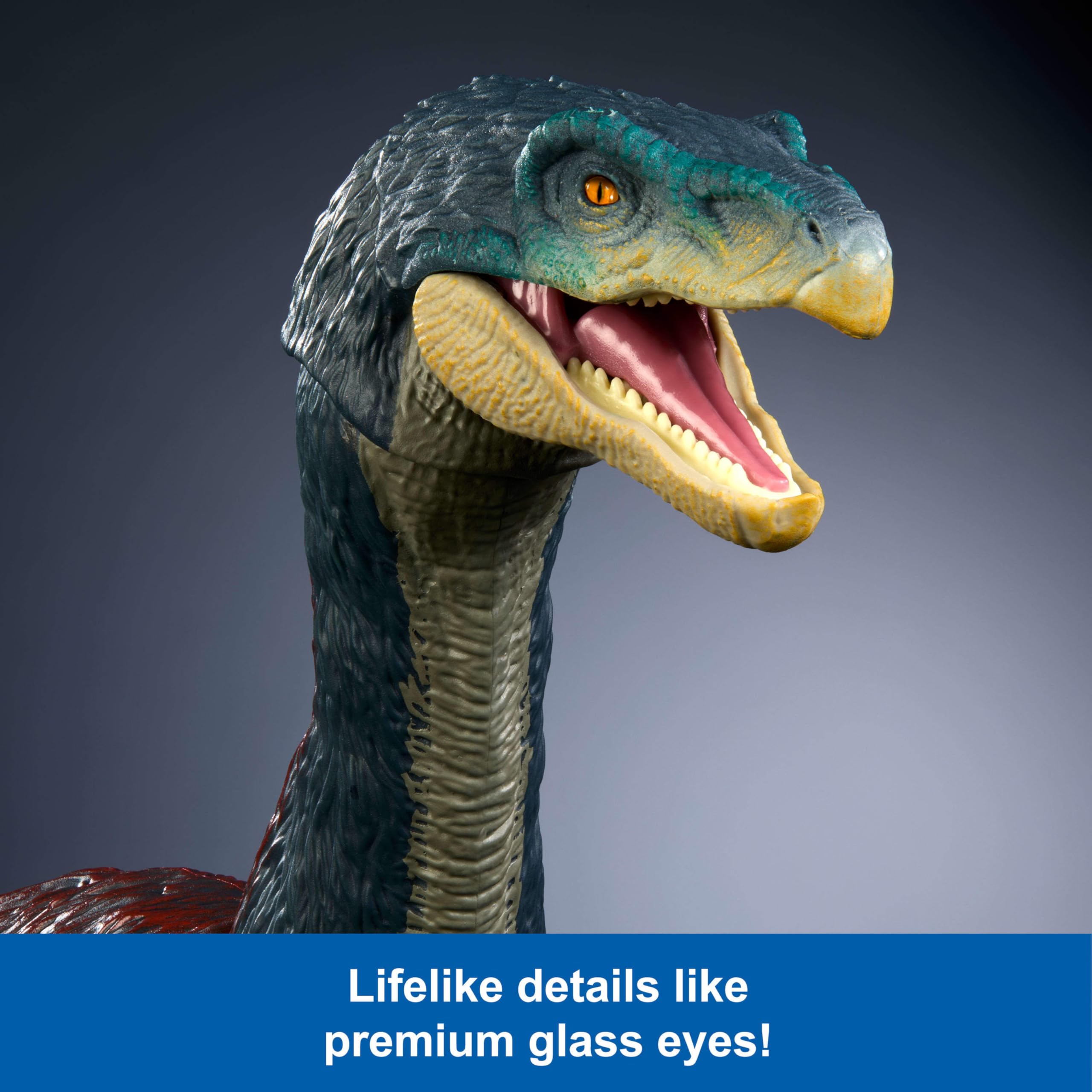 Foto 4 pulgar | Figura De Acción Mattel Jurassic World Dominion Therizinosaurus - Venta Internacional.