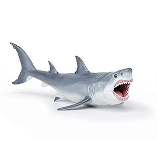 Foto 1 | Figura De Papo Mégalodon Pintada A Mano, Coleccionable Desde Hace Más De 3 Años - Venta Internacional.