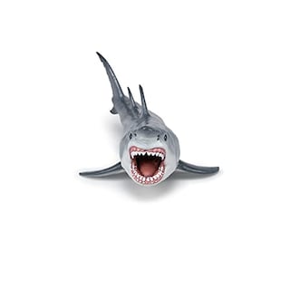 Foto 4 | Figura De Papo Mégalodon Pintada A Mano, Coleccionable Desde Hace Más De 3 Años - Venta Internacional.