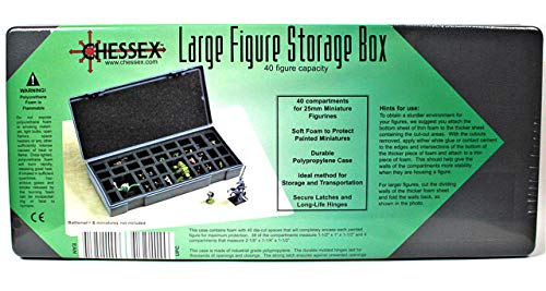 Foto 2 pulgar | Cajas De Almacenamiento De Figuras Chessex Rpg Con Figuras Muy Grandes - Venta Internacional.