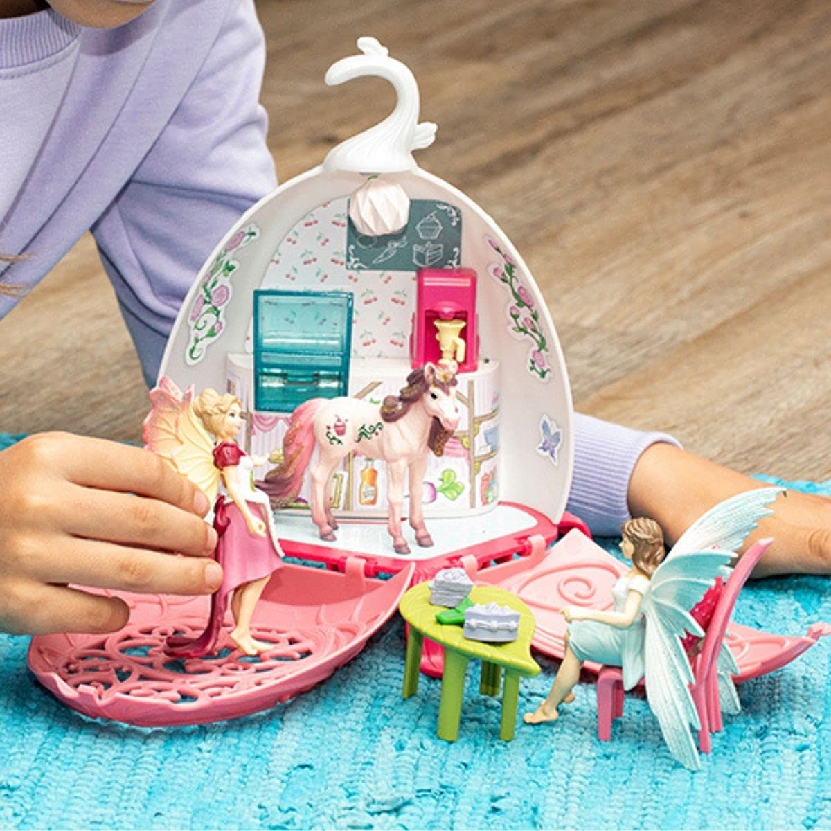 Foto 4 pulgar | Set De Juego Schleich Bayala Fairy Café Blossom Con 14 Piezas - Venta Internacional.
