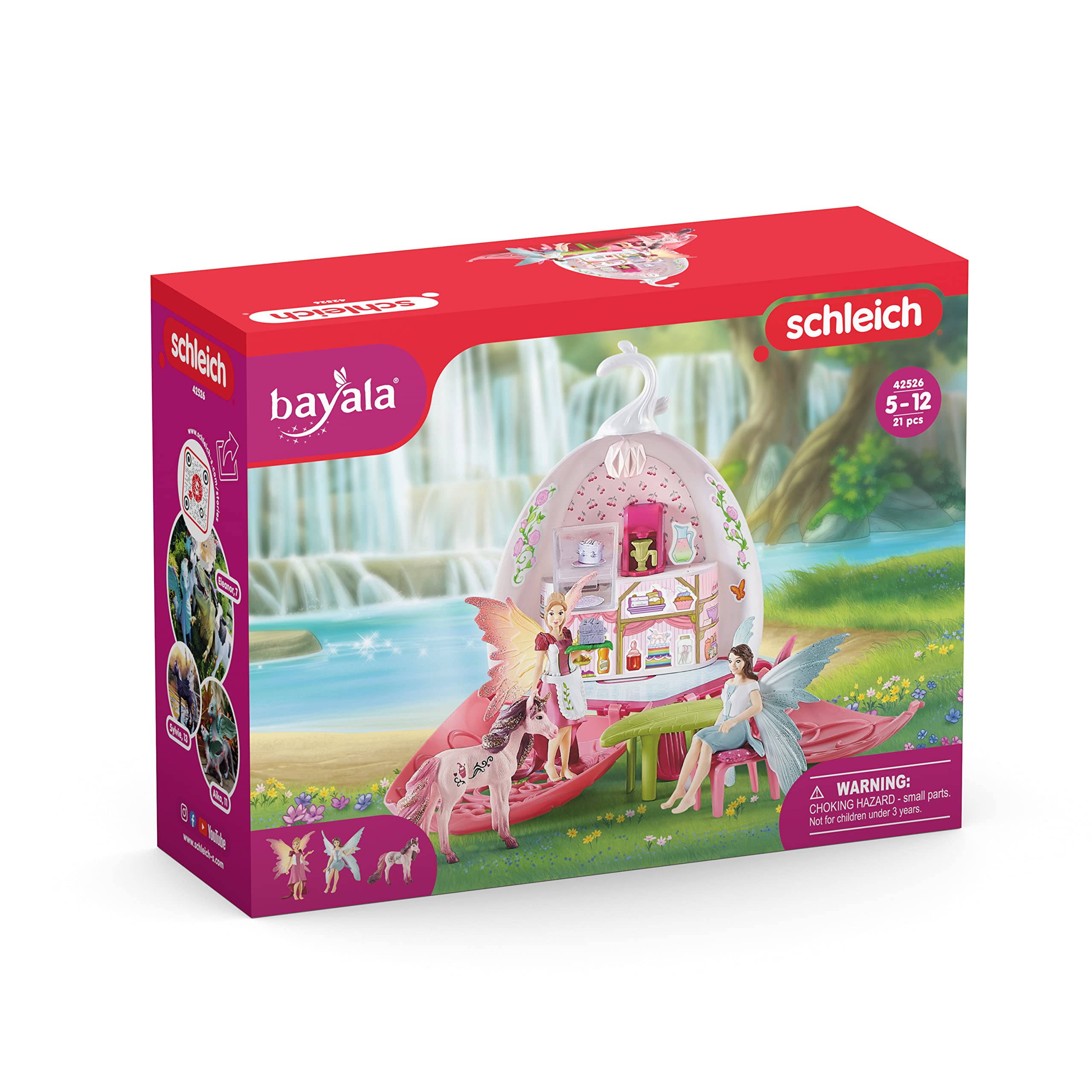 Foto 6 pulgar | Set De Juego Schleich Bayala Fairy Café Blossom Con 14 Piezas - Venta Internacional.
