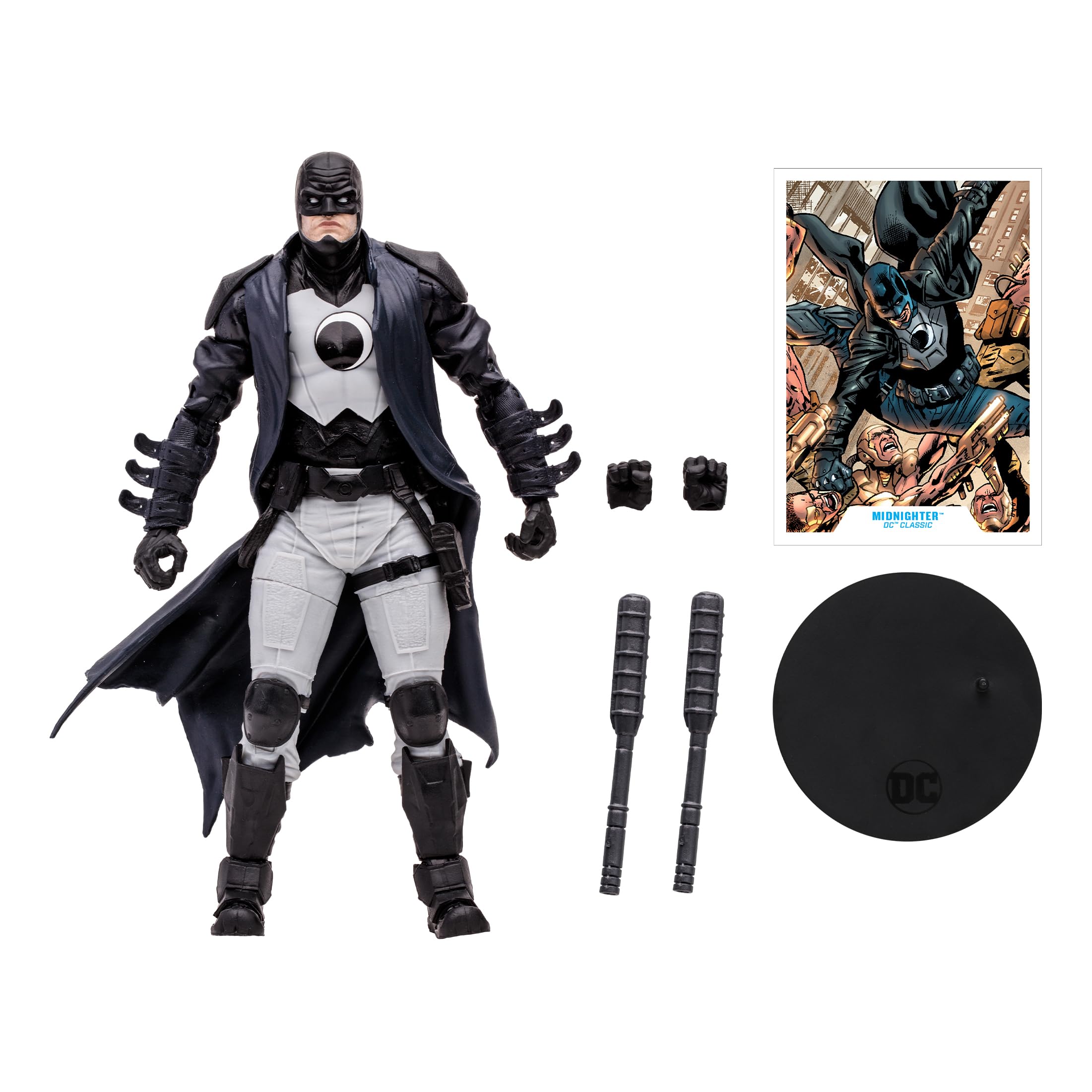 Foto 3 pulgar | Figura De Acción Mcfarlane Toys Dc Multiverse Midnighter 18 Cm - Venta Internacional.