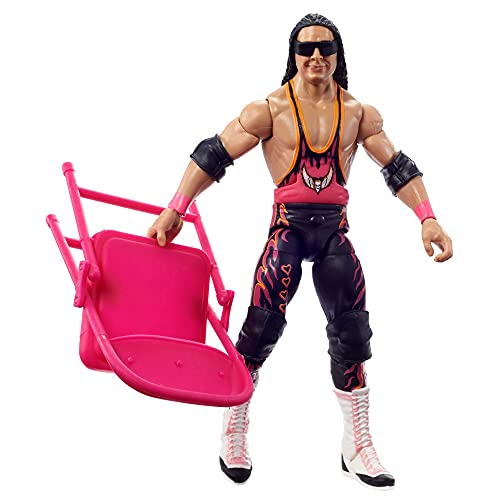 Foto 4 pulgar | Figura De Acción Wwe Survivor Series Bret Hit Man Hart Elite - Venta Internacional.