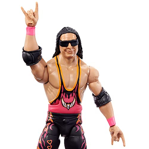 Foto 5 pulgar | Figura De Acción Wwe Survivor Series Bret Hit Man Hart Elite - Venta Internacional.