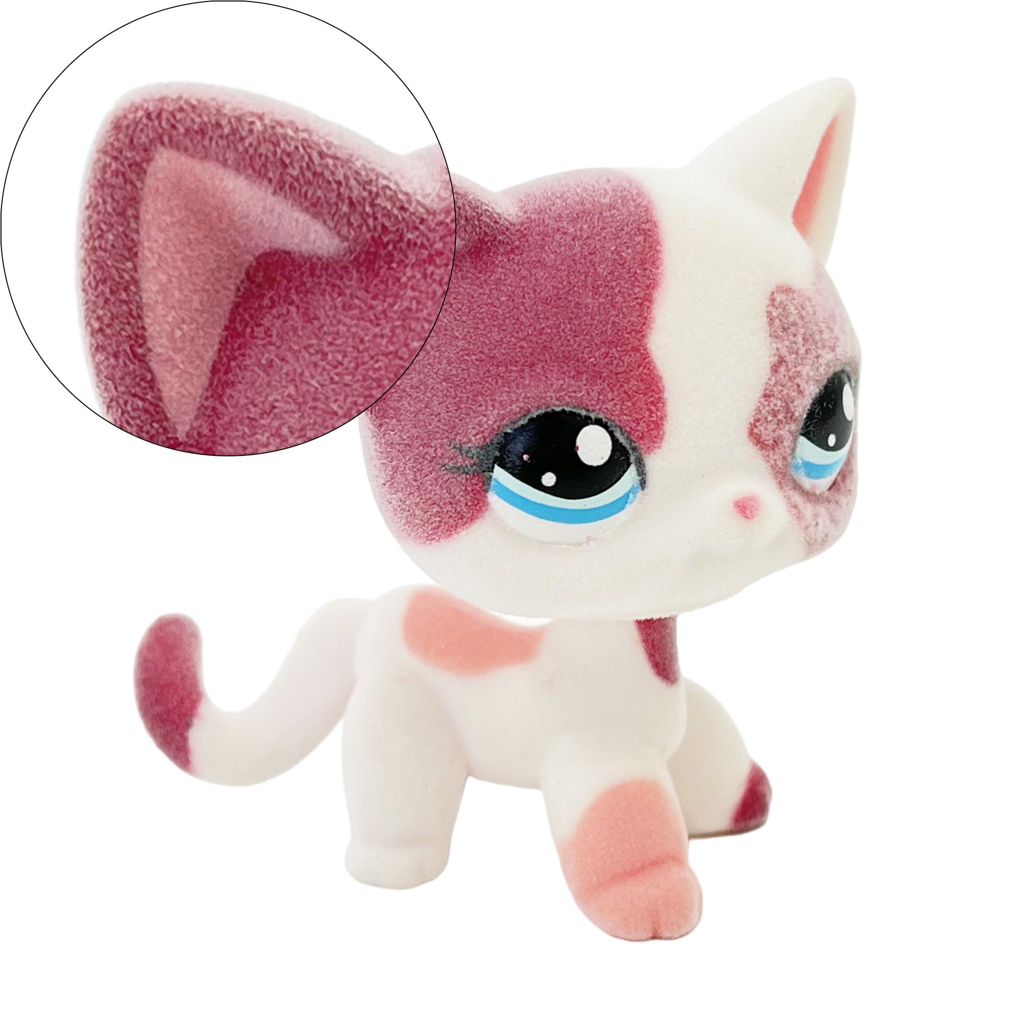 Foto 2 | Figura De Animal Flocado Hecha A Medida De Toy Pet Shop, Pvc, 5 Cm - Venta Internacional.