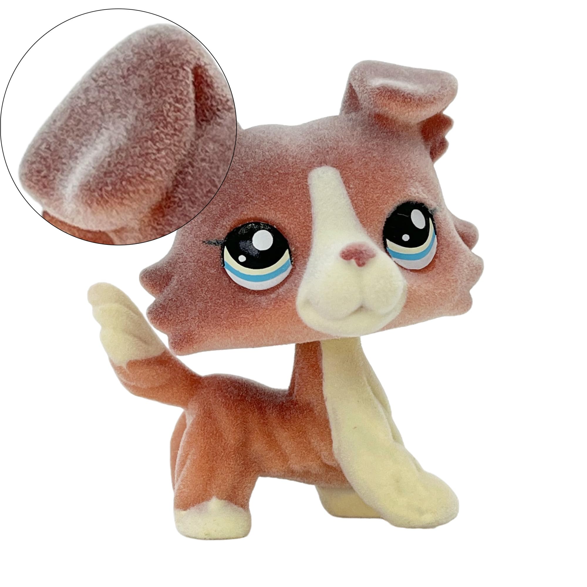 Foto 4 pulgar | Figura De Animal Flocado Hecha A Medida De Toy Pet Shop, Pvc, 5 Cm - Venta Internacional.