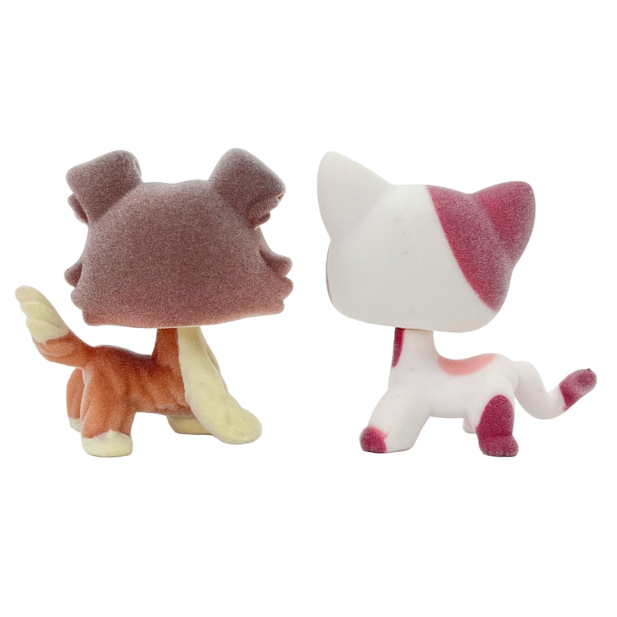 Foto 5 pulgar | Figura De Animal Flocado Hecha A Medida De Toy Pet Shop, Pvc, 5 Cm - Venta Internacional.