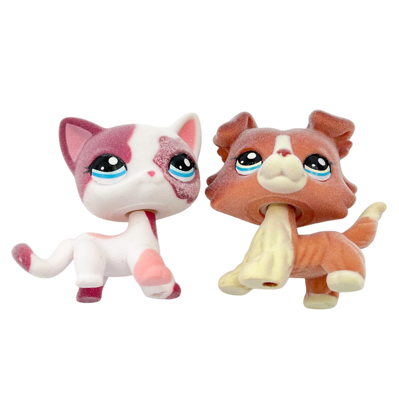 Foto 6 pulgar | Figura De Animal Flocado Hecha A Medida De Toy Pet Shop, Pvc, 5 Cm - Venta Internacional.