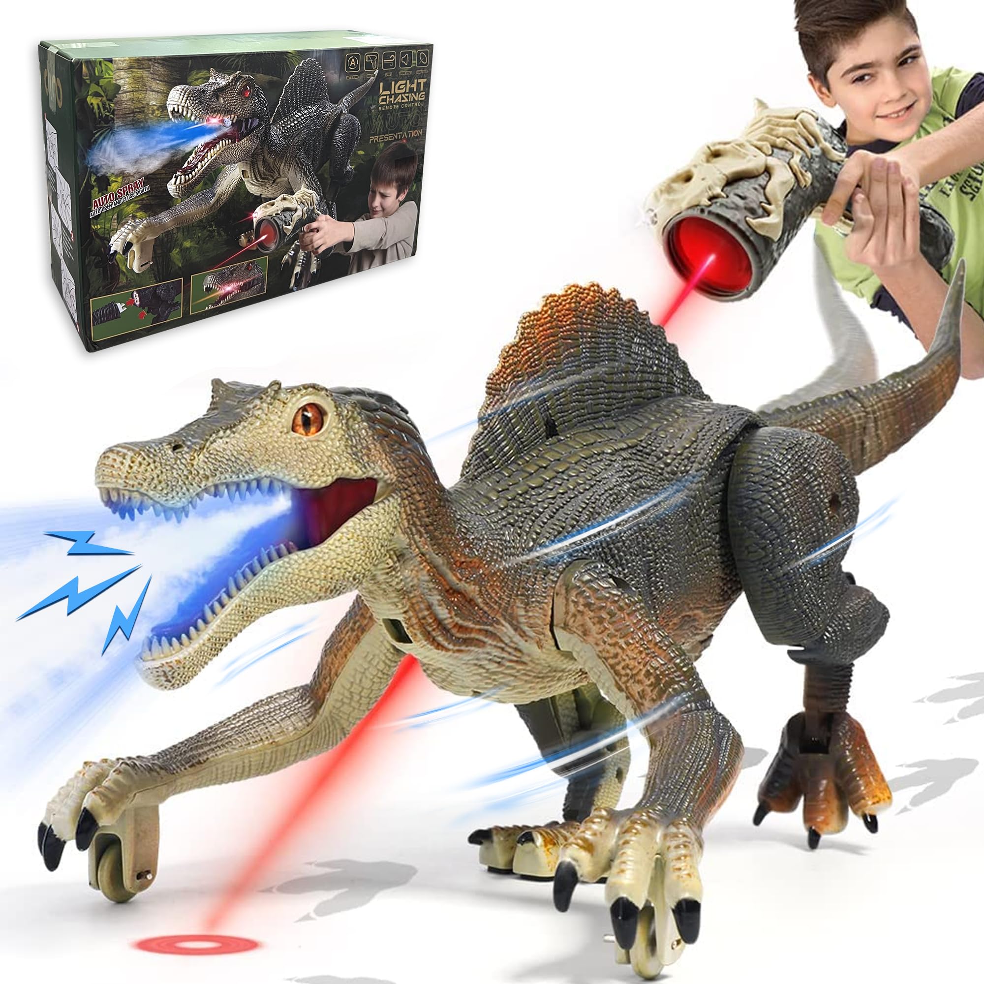 Figura de Dinosaurio Richgv con Control Remoto-Venta Internacional