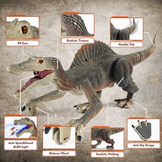 Foto 3 | Figura de Dinosaurio Richgv con Control Remoto-Venta Internacional
