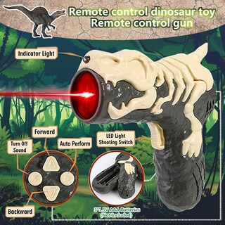 Foto 4 | Figura de Dinosaurio Richgv con Control Remoto-Venta Internacional
