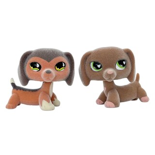 Foto 6 | Figuras De Perro Salchicha Flocado De Juguete, 5 Cm, 2 Unidades Para Niños - Venta Internacional.
