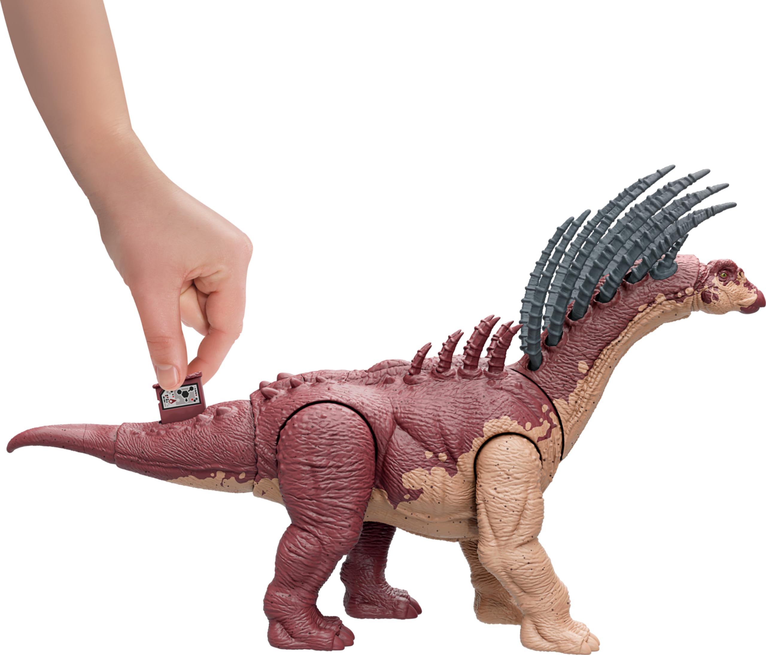 Foto 4 pulgar | Dinosaurio Mattel Jurassic World Gigantic Trackers Bajadasaurus - Venta Internacional