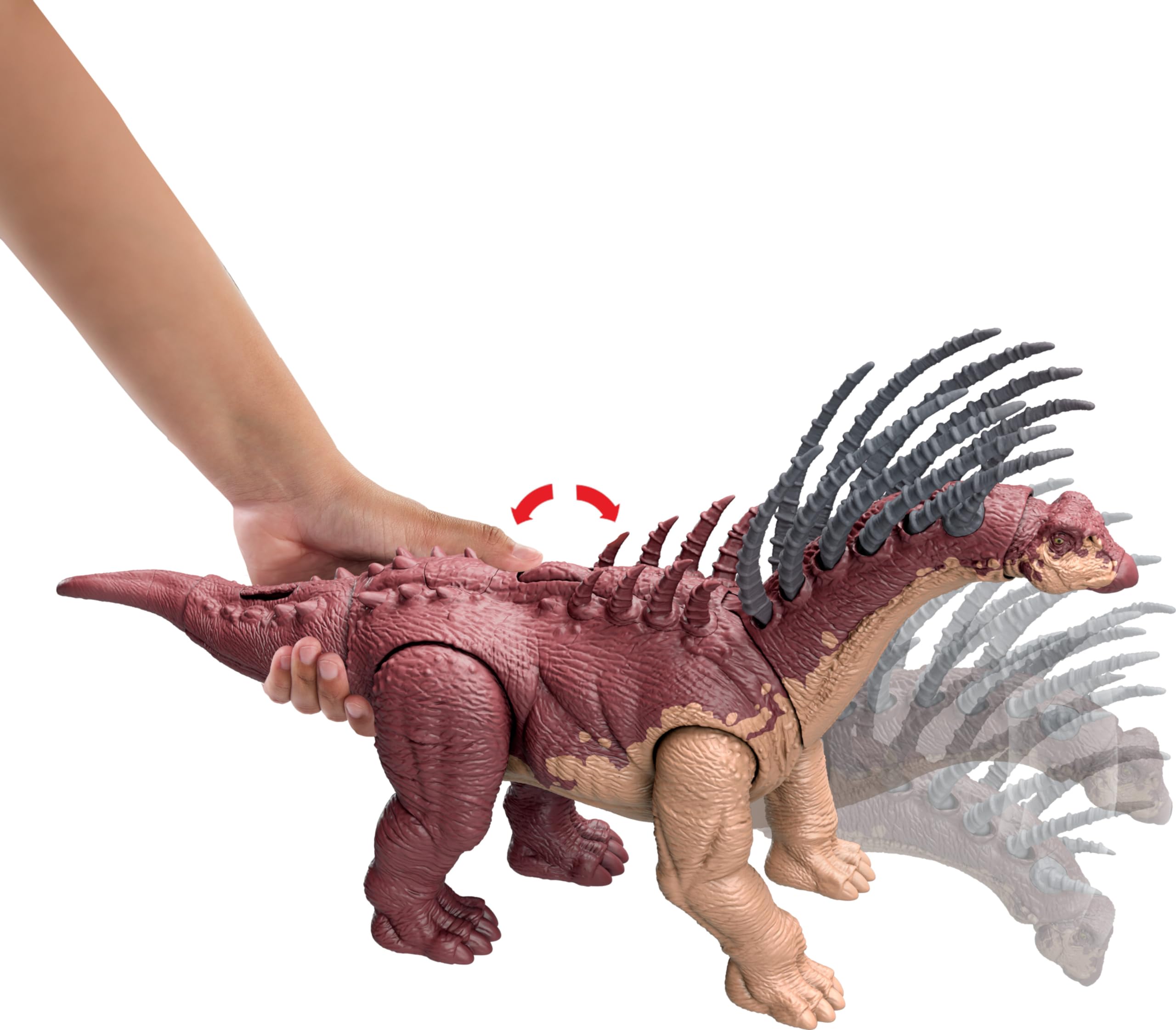 Foto 4 | Dinosaurio Mattel Jurassic World Gigantic Trackers Bajadasaurus - Venta Internacional