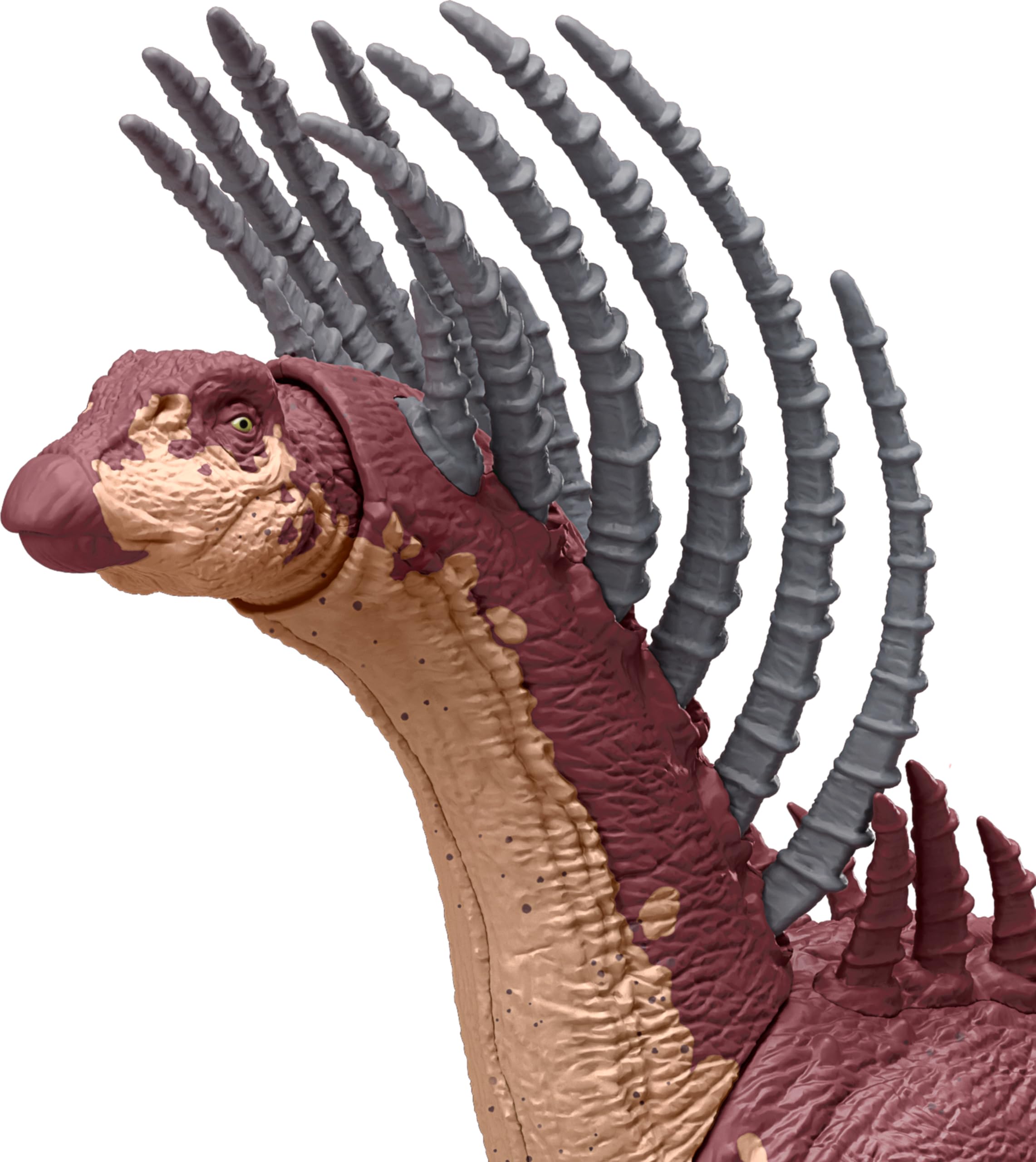 Foto 7 pulgar | Dinosaurio Mattel Jurassic World Gigantic Trackers Bajadasaurus - Venta Internacional