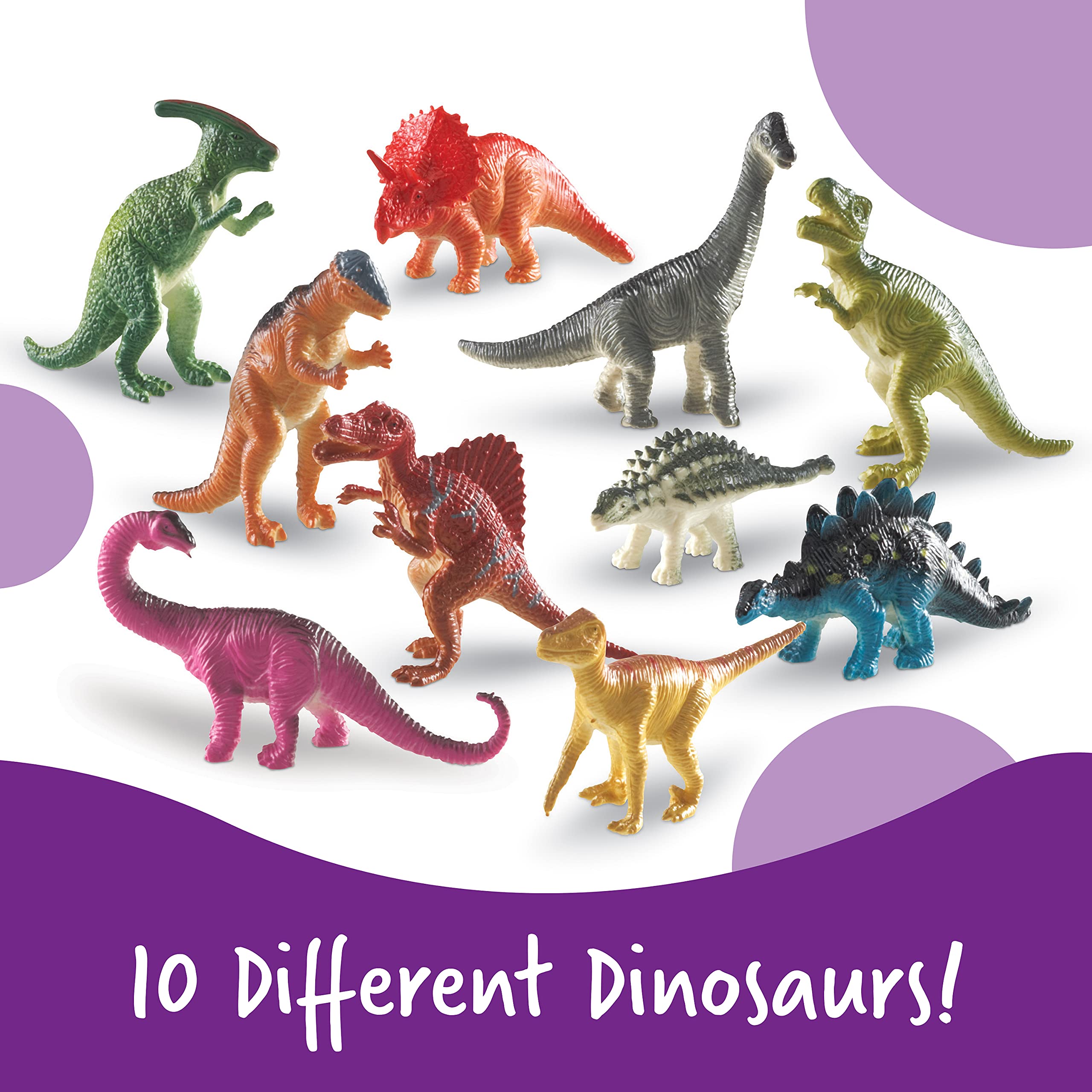 Foto 3 pulgar | Juego De 60 Recursos De Aprendizaje Dinosaur Counters Para Niños Mayores De 3 Años - Venta Internacional.