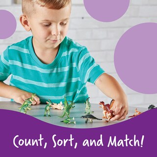 Foto 3 | Juego De 60 Recursos De Aprendizaje Dinosaur Counters Para Niños Mayores De 3 Años - Venta Internacional.