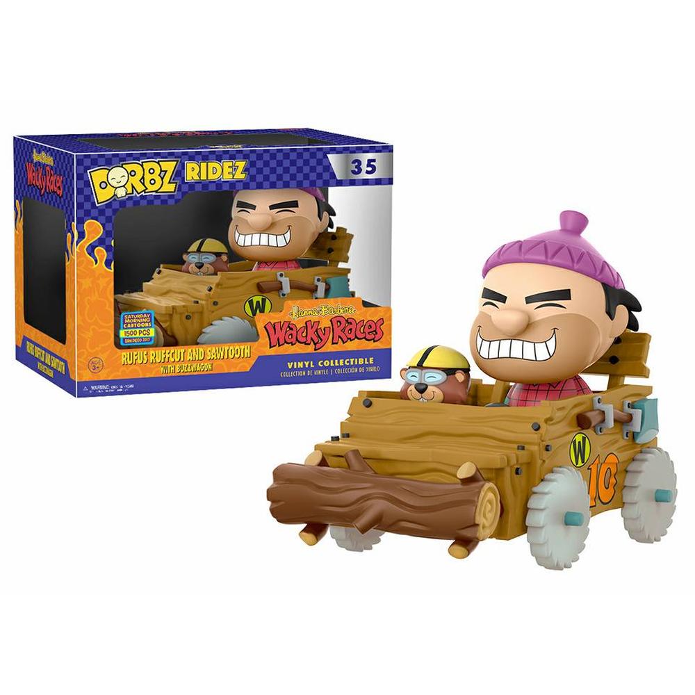 Foto 2 pulgar | Funko Dorbz Ridez Rufus Ruffcut And Sawtooth 35 Wacky Races