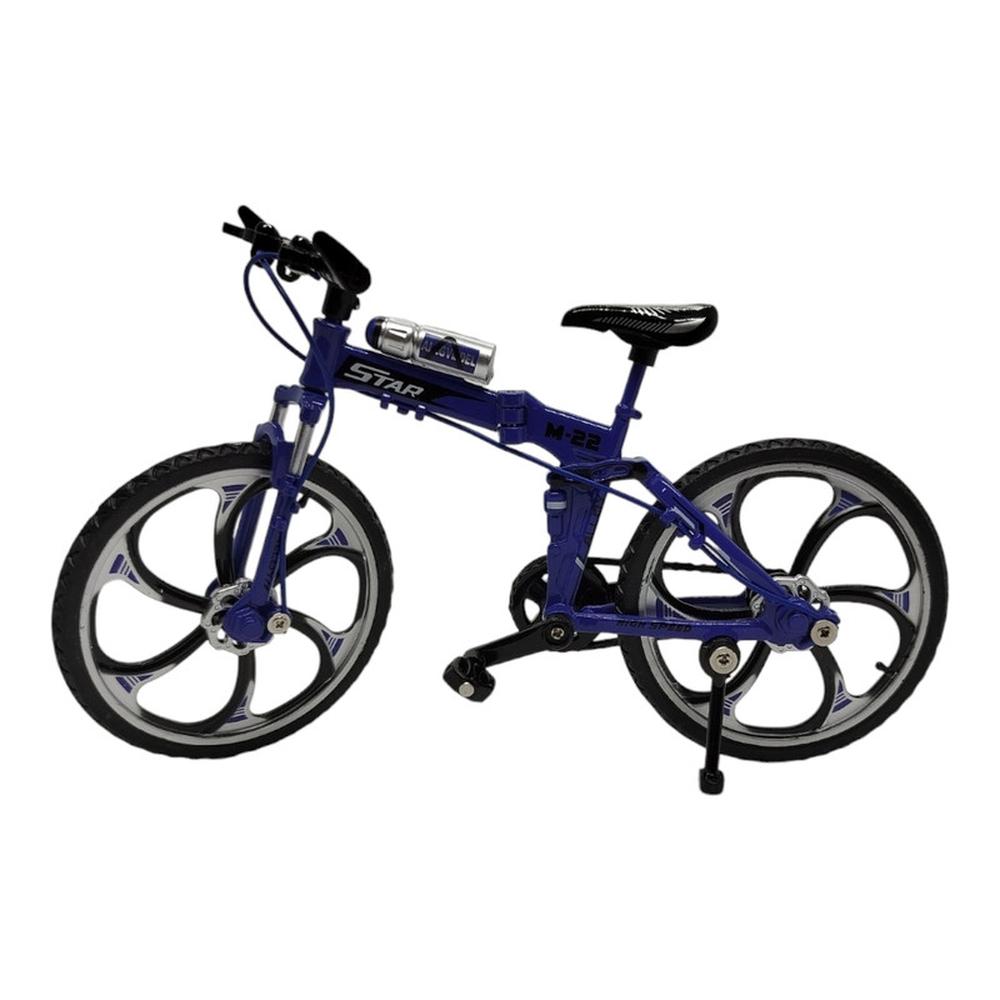 Jada Toys Vehículo Bicicleta Morada Llanta Negra Rin Plateado Escala 1:8 Mountain Bike