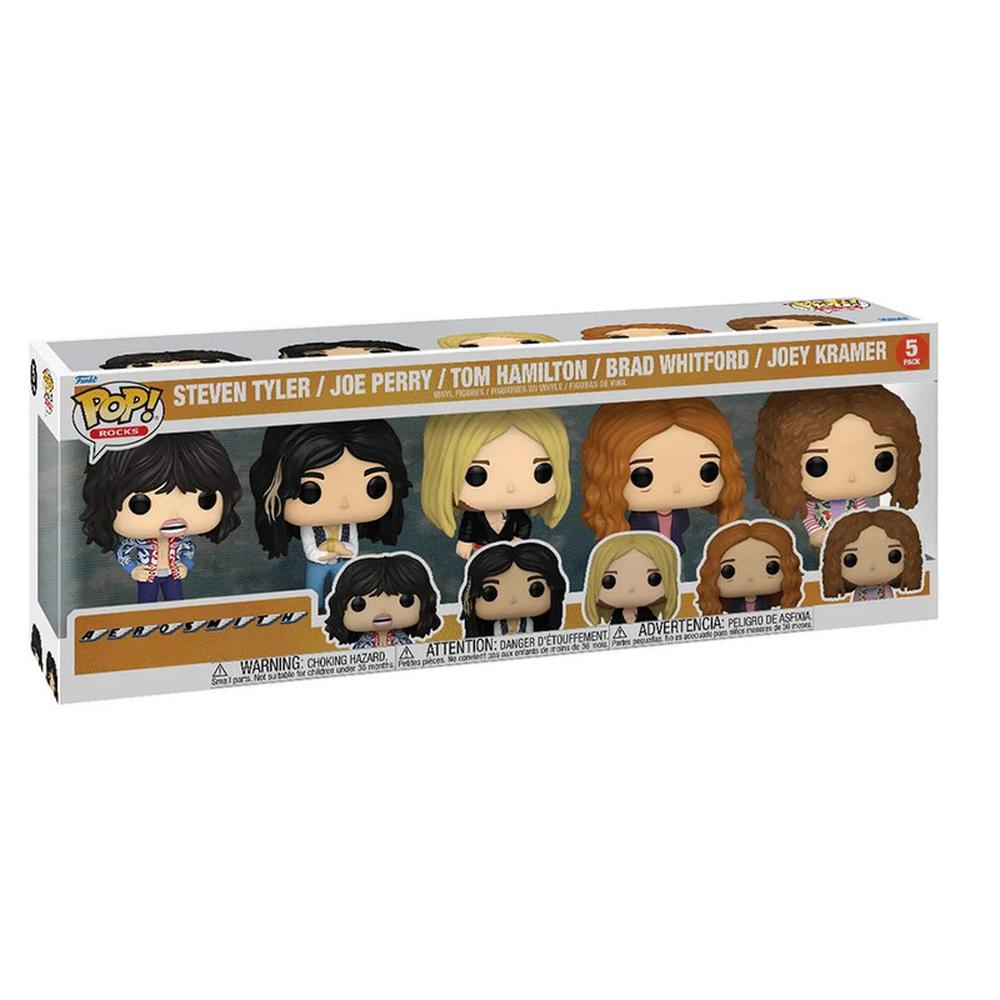 Foto 3 pulgar | Funko Pop Steven Tyler / Joe Perry / Tom Hamilton / Brad Whirford / Joey Kramer 5 Pack Aerosmith