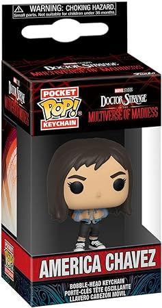 Foto 3 pulgar | Funko Llavero America Chavez Doctor Strange Doctor Strange In The Multiverse Of Madness