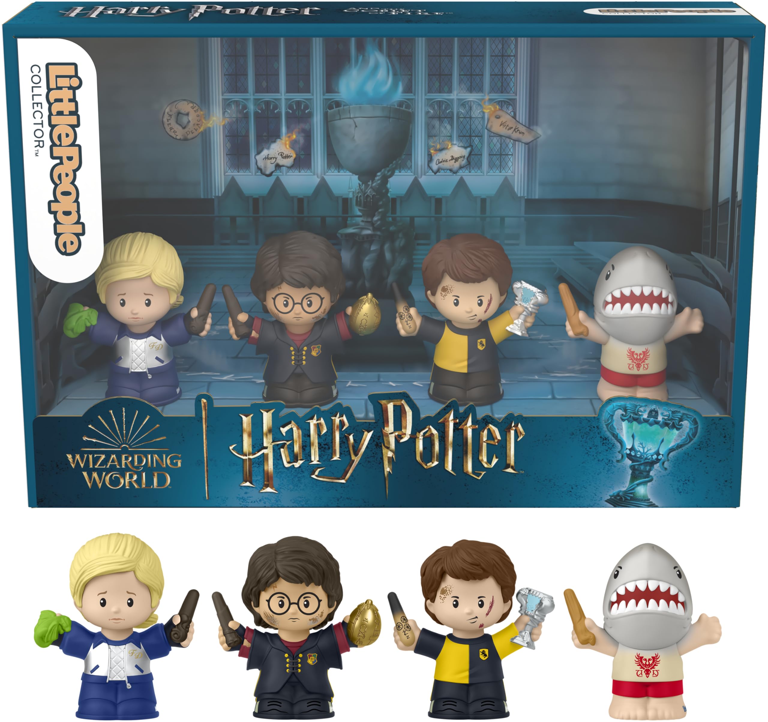 Set De Figuras Fisher-price Little People Harry Potter Goblet Of - Venta Internacional.