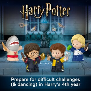 Foto 2 | Set De Figuras Fisher-price Little People Harry Potter Goblet Of - Venta Internacional.