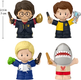 Foto 4 | Set De Figuras Fisher-price Little People Harry Potter Goblet Of - Venta Internacional.
