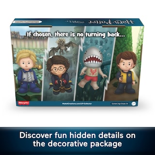 Foto 6 | Set De Figuras Fisher-price Little People Harry Potter Goblet Of - Venta Internacional.