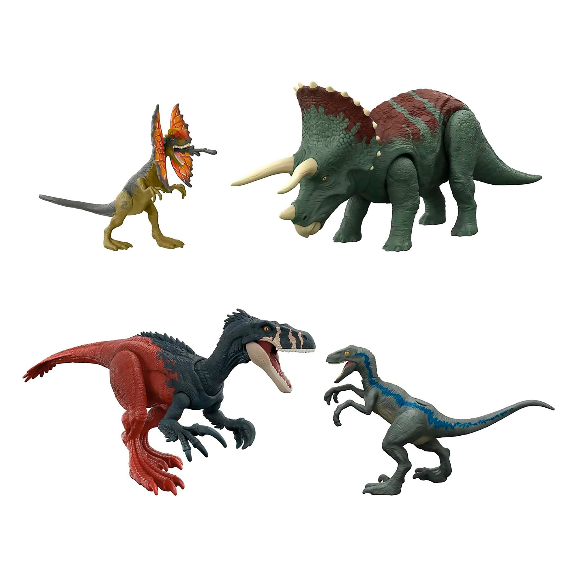 Foto 2 pulgar | Jurassic World Dinosaurio Juguete Paquete De Supervivencia