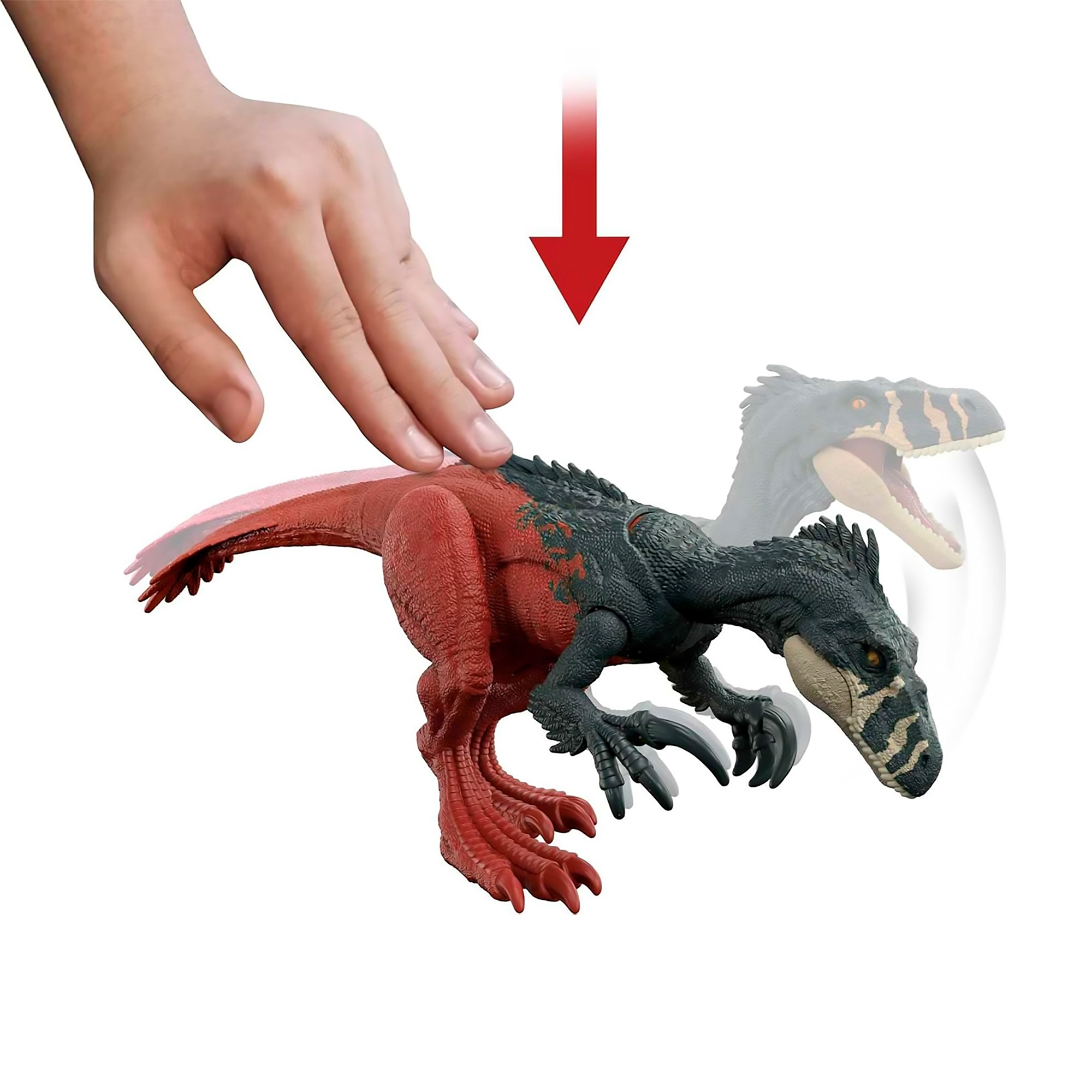 Foto 3 pulgar | Jurassic World Dinosaurio Juguete Paquete De Supervivencia