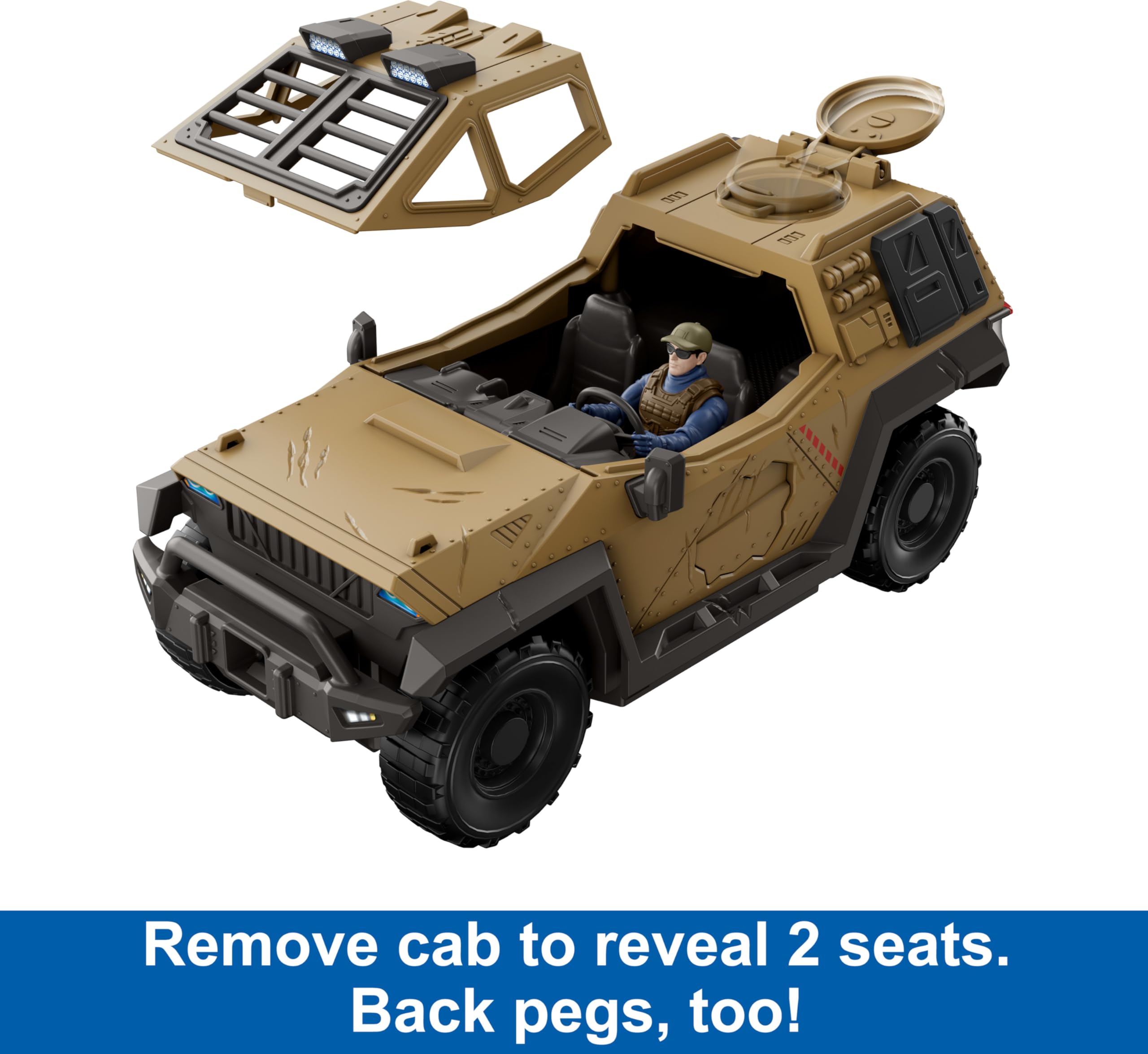 Foto 6 pulgar | Set De Juguetes Mattel Jurassic World Truck & Einiosaurus Dinosaur - Venta Internacional.