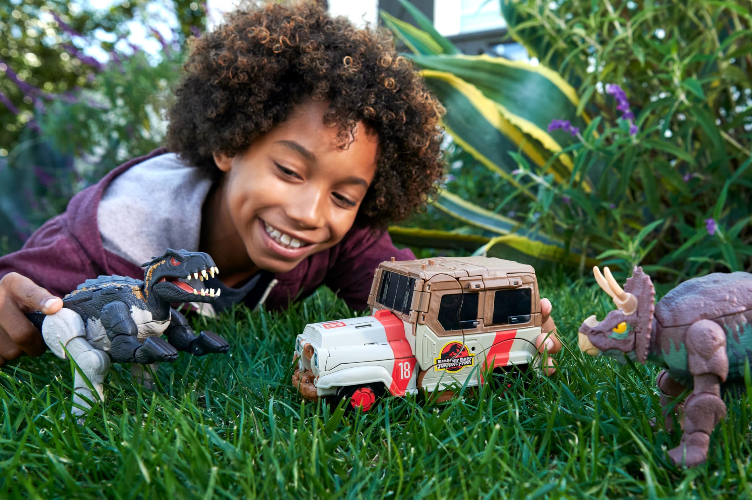 Foto 3 pulgar | T-rex 2 En 1 De Toy Mattel Jurassic World Fierce Changers - Venta Internacional.