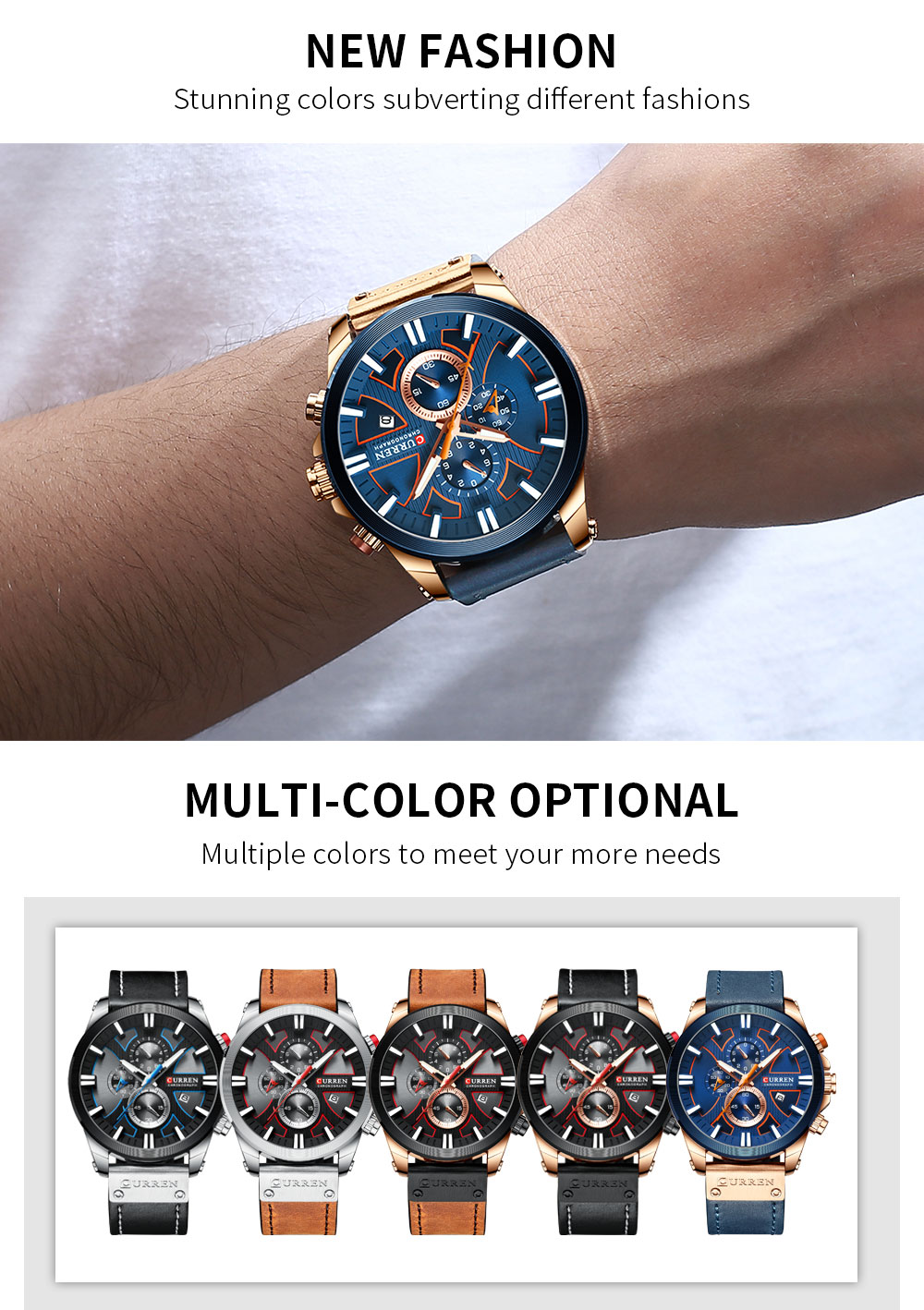 Foto 6 pulgar | Reloj Curren Technos 8346 Para Hombre Con Esfera Azul Y Carcasa De 49 Mm - Venta Internacional.