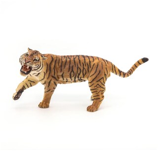 Foto 2 | Figura Papo Wild Animal Kingdom Roaring Tiger para Niños - Venta Internacional