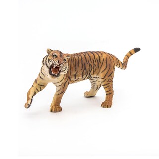 Foto 3 | Figura Papo Wild Animal Kingdom Roaring Tiger para Niños - Venta Internacional