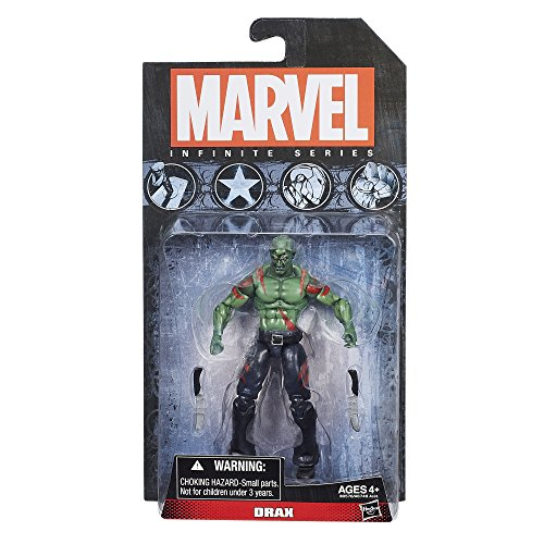 Foto 3 pulgar | Figura de Acción Marvel Infinite Series Drax 9,5 cm - Venta Internacional