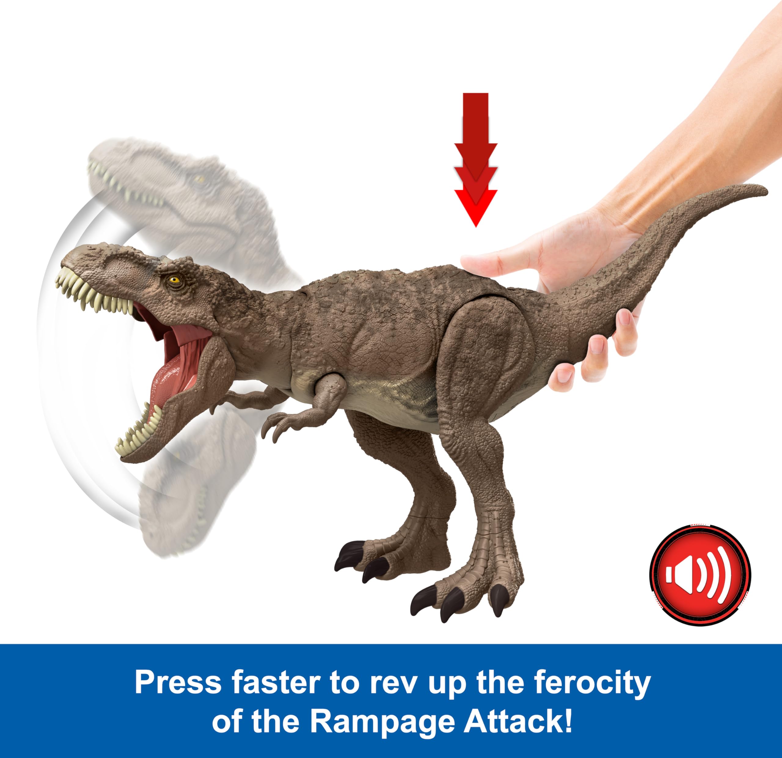 Foto 4 pulgar | Figura de Acción Toy Mattel Jurassic World Chaos Theory T-rex - Venta Internacional