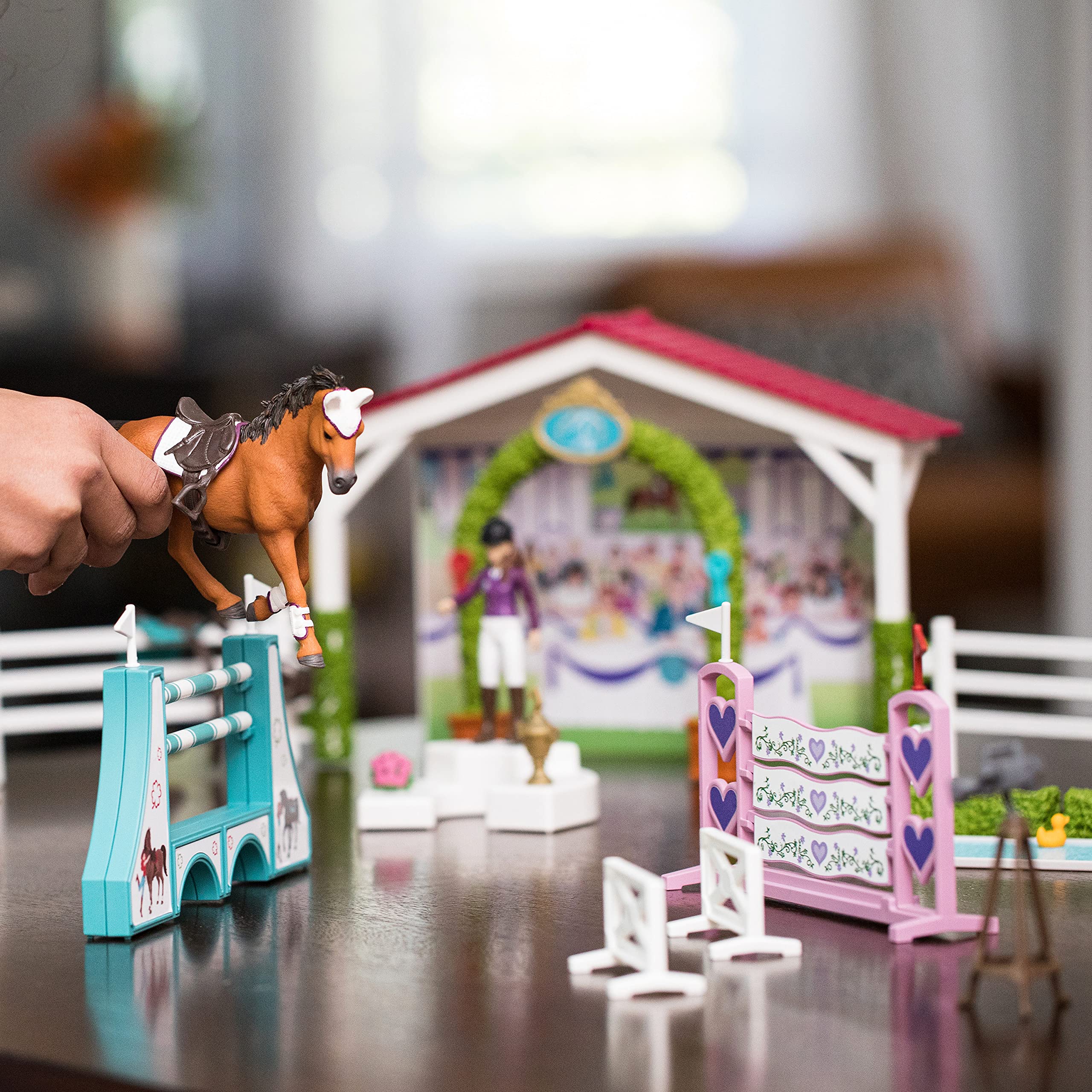 Foto 4 pulgar | Torneo De Caballos Friendship Horse Club Playset Schleich Horse Club - Venta Internacional.